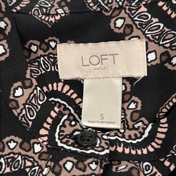 Loft Outlet Long Sleeve Drop Waist Dress - Picture 5 of 7